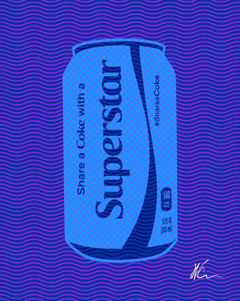 Coca Cola | Coke | Superstar | Pop Art By William Cuccio