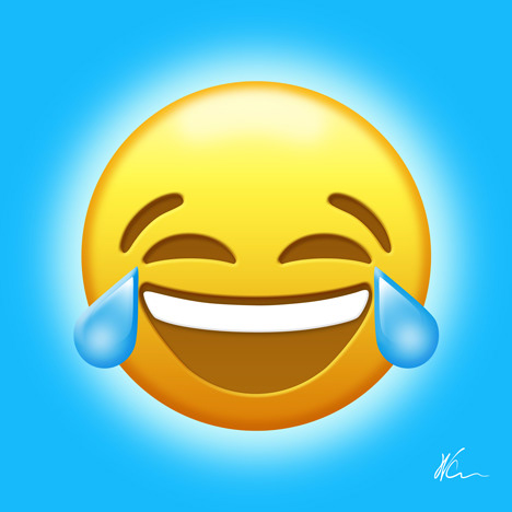 Face With Tears of Joy Emoji | Pop Art By William Cuccio