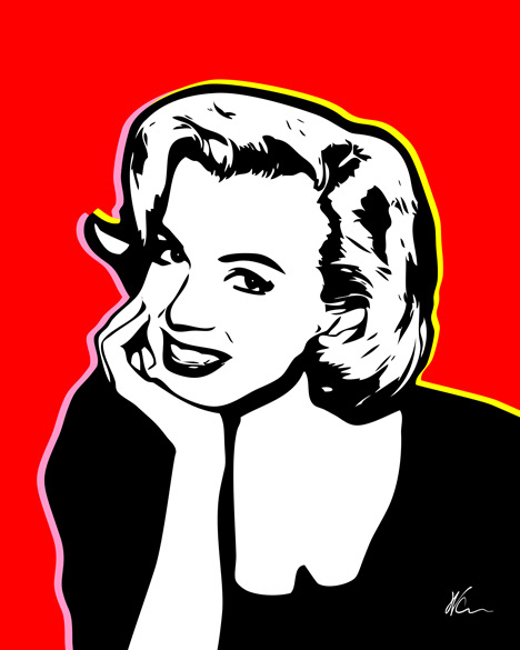 Marilyn Monroe | Pop Art by William Cuccio