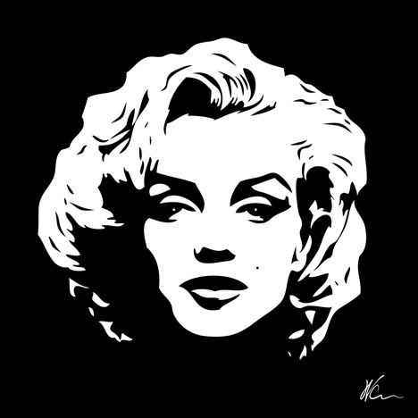 Marilyn Monroe Pop Art By William Cuccio