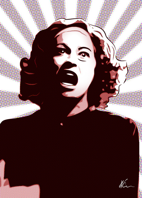 Mommie Dearest Pop Art By William Cuccio