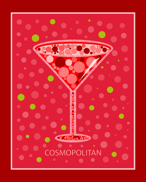 Cosmopolitan | Cocktail | Pop Art by William Cuccio