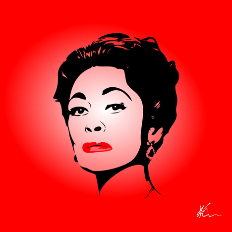 Mommie Dearest Pop Art By William Cuccio