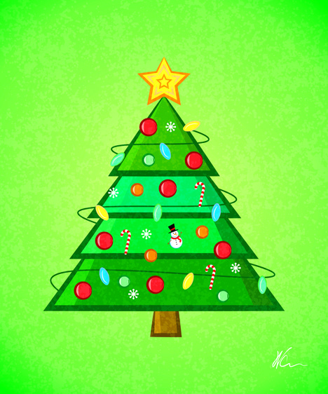 Christmas Tree by William Cuccio