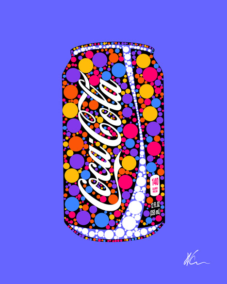 Coca Cola Pop Art by William Cuccio