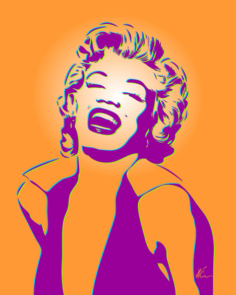 Marilyn Monroe | Pop Art by William Cuccio
