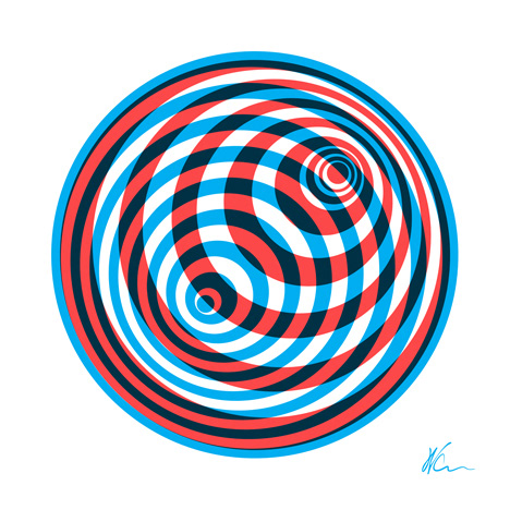 Abstract: Gemini Pop Art By William Cuccio