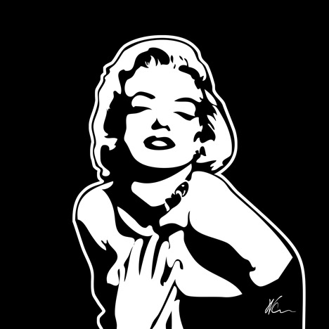 Marilyn Monroe Pop Art By William Cuccio