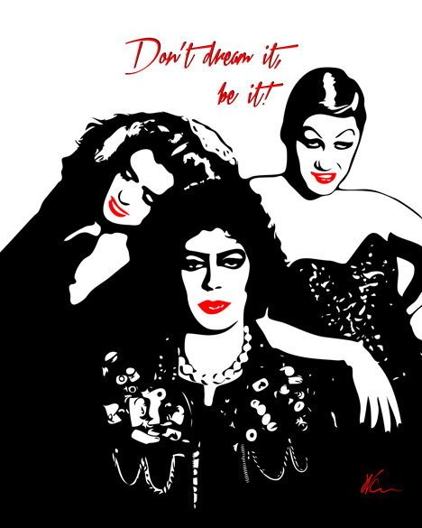 Rocky Horror Picture Show Pop Art By William Cuccio