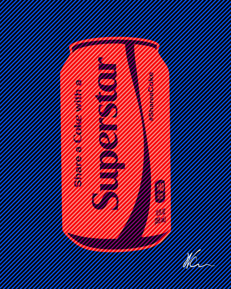 Coca Cola | Coke | Superstar | Pop Art By William Cuccio