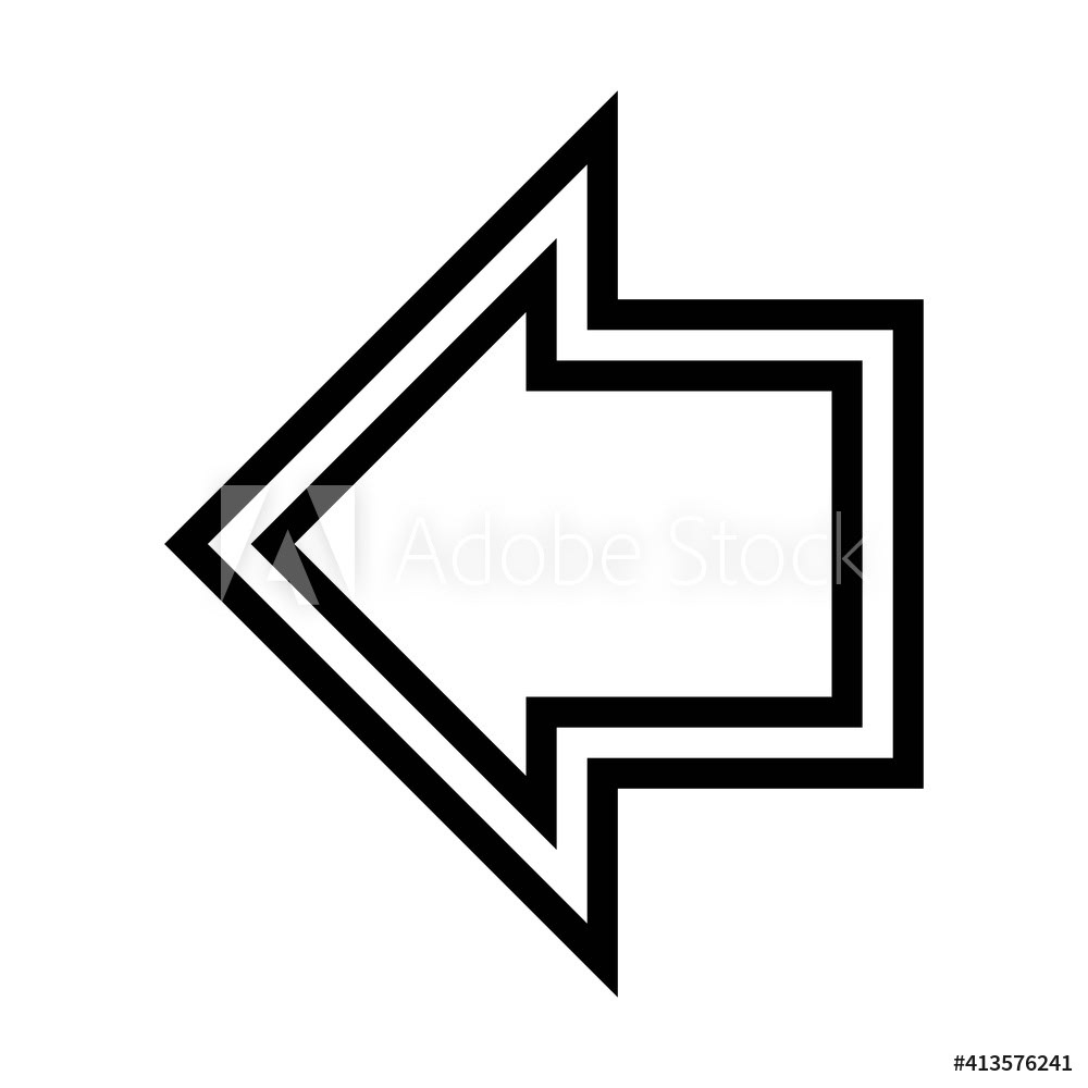 Arrow symbol icon