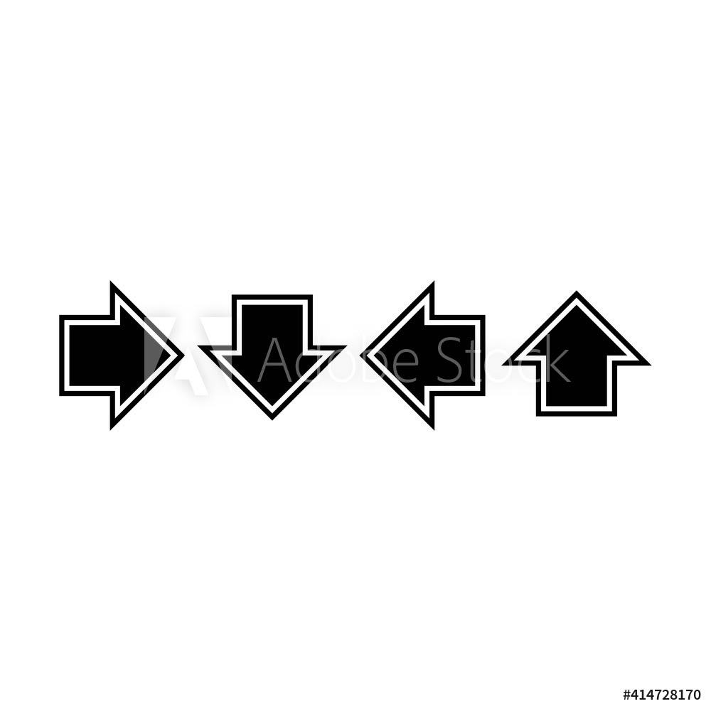 Arrow symbol icon