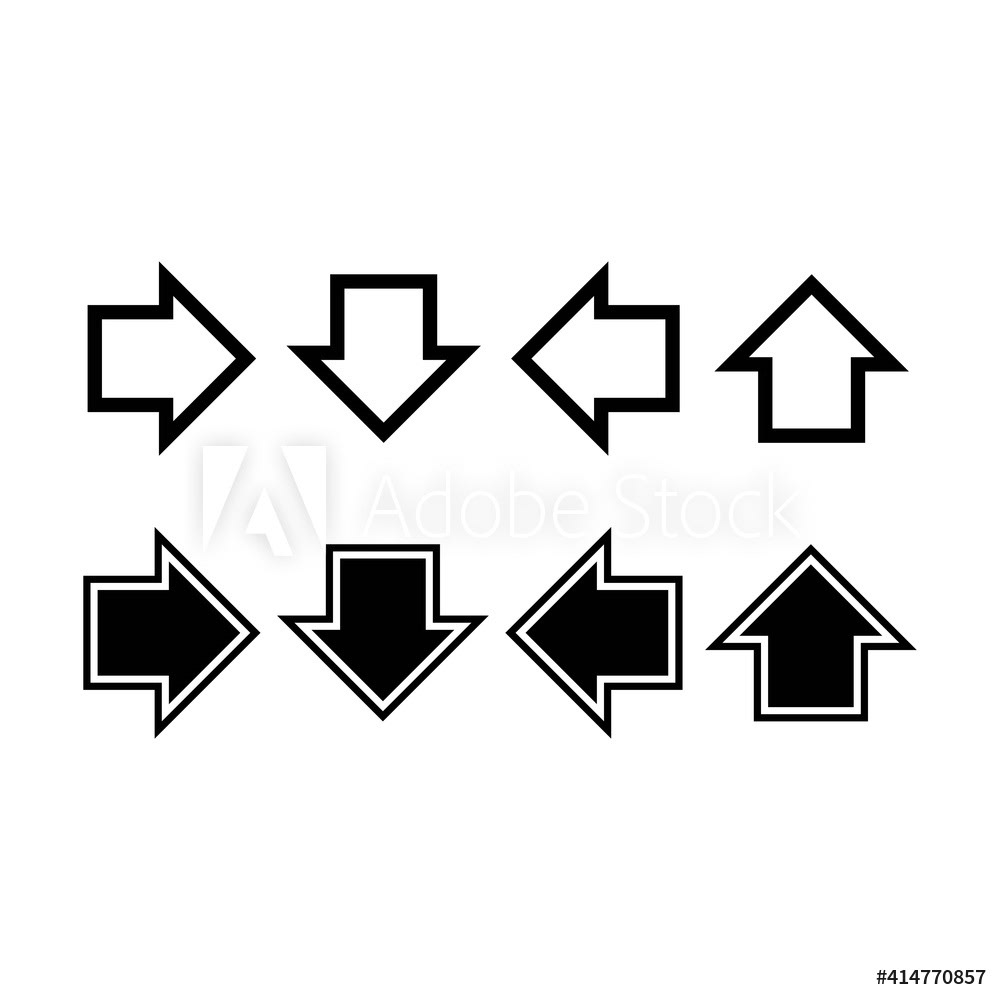 Arrow symbol icon