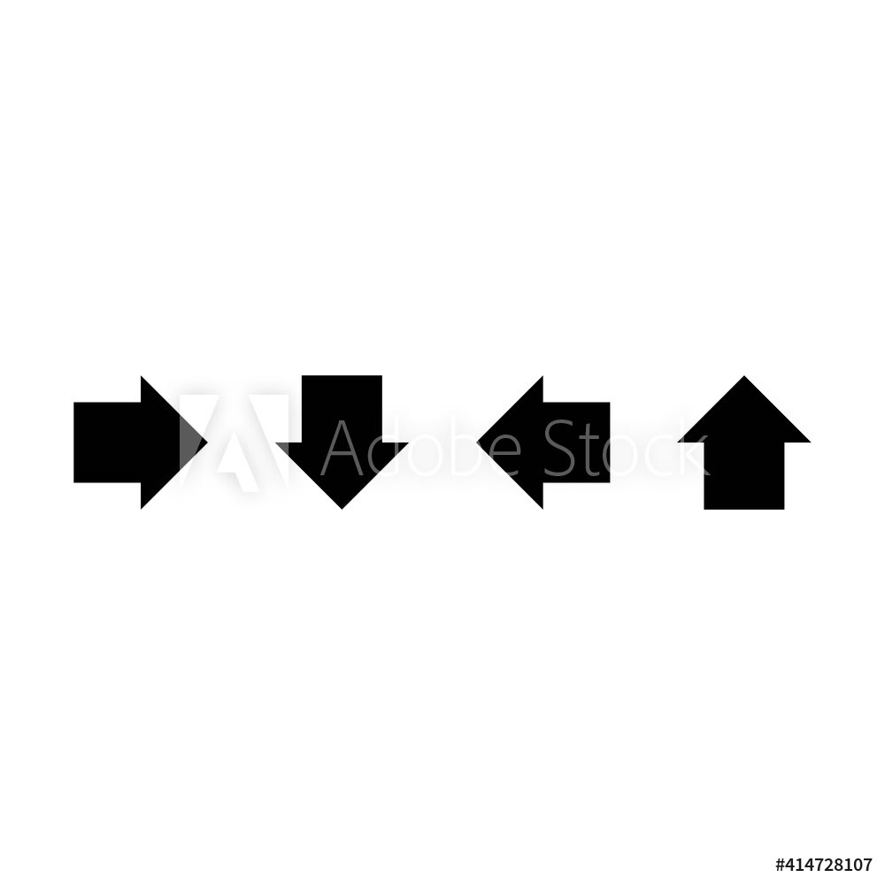 Arrow symbol icon