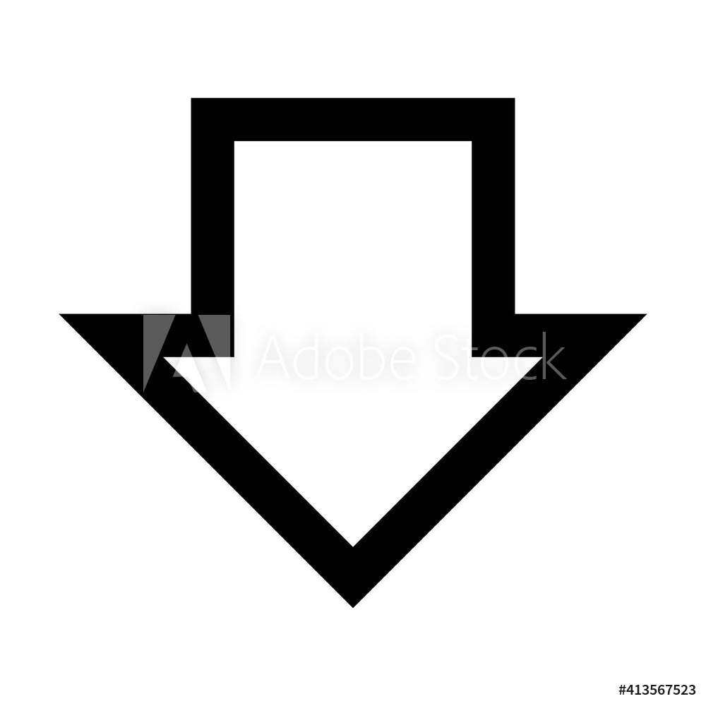 Arrow symbol icon