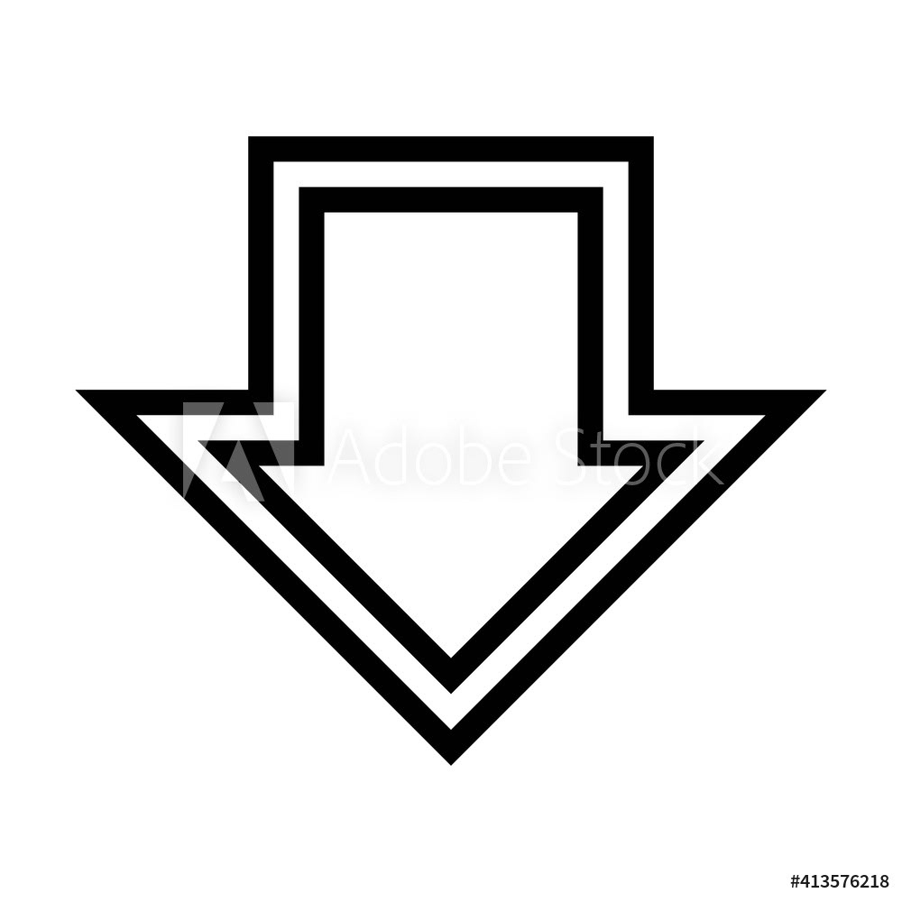 Arrow symbol icon