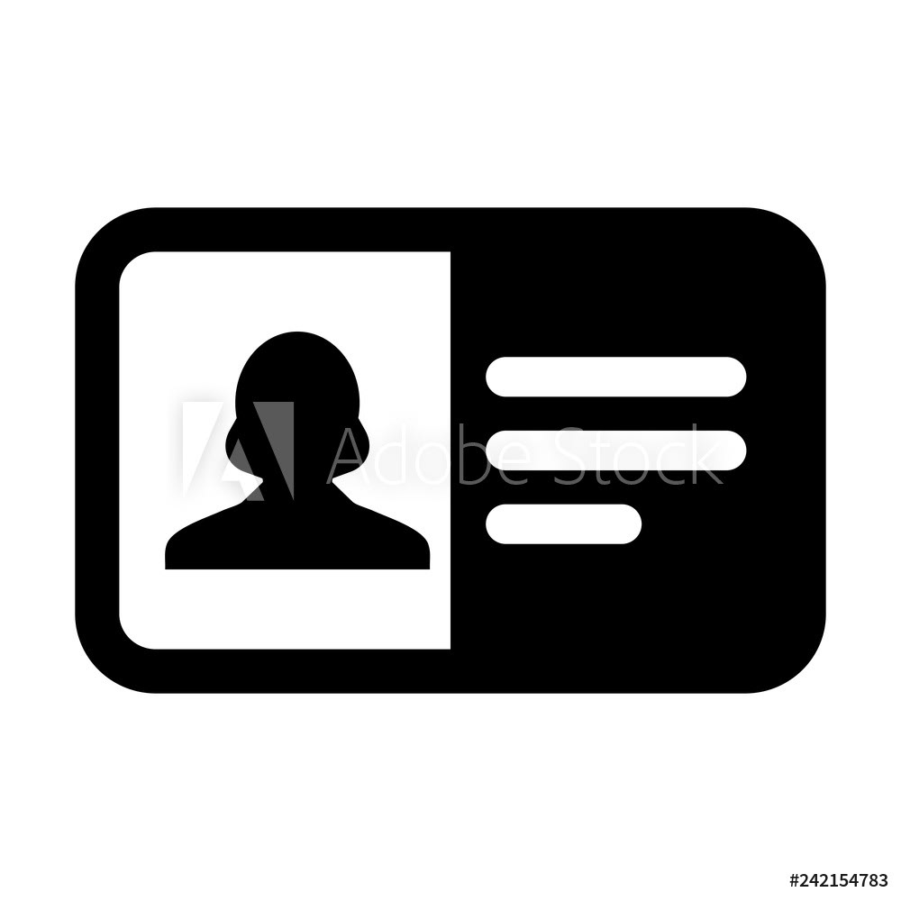 Id card icon