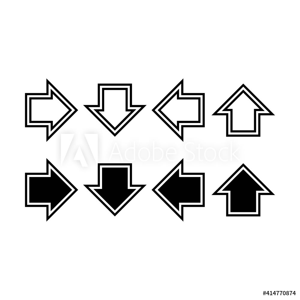 Arrow symbol icon