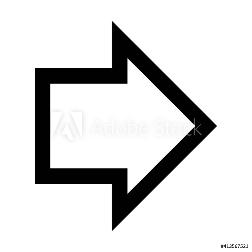 Arrow symbol icon