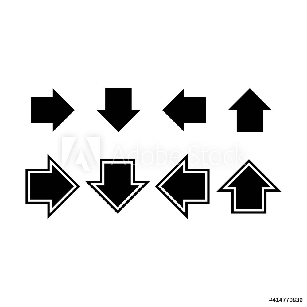 Arrow symbol icon