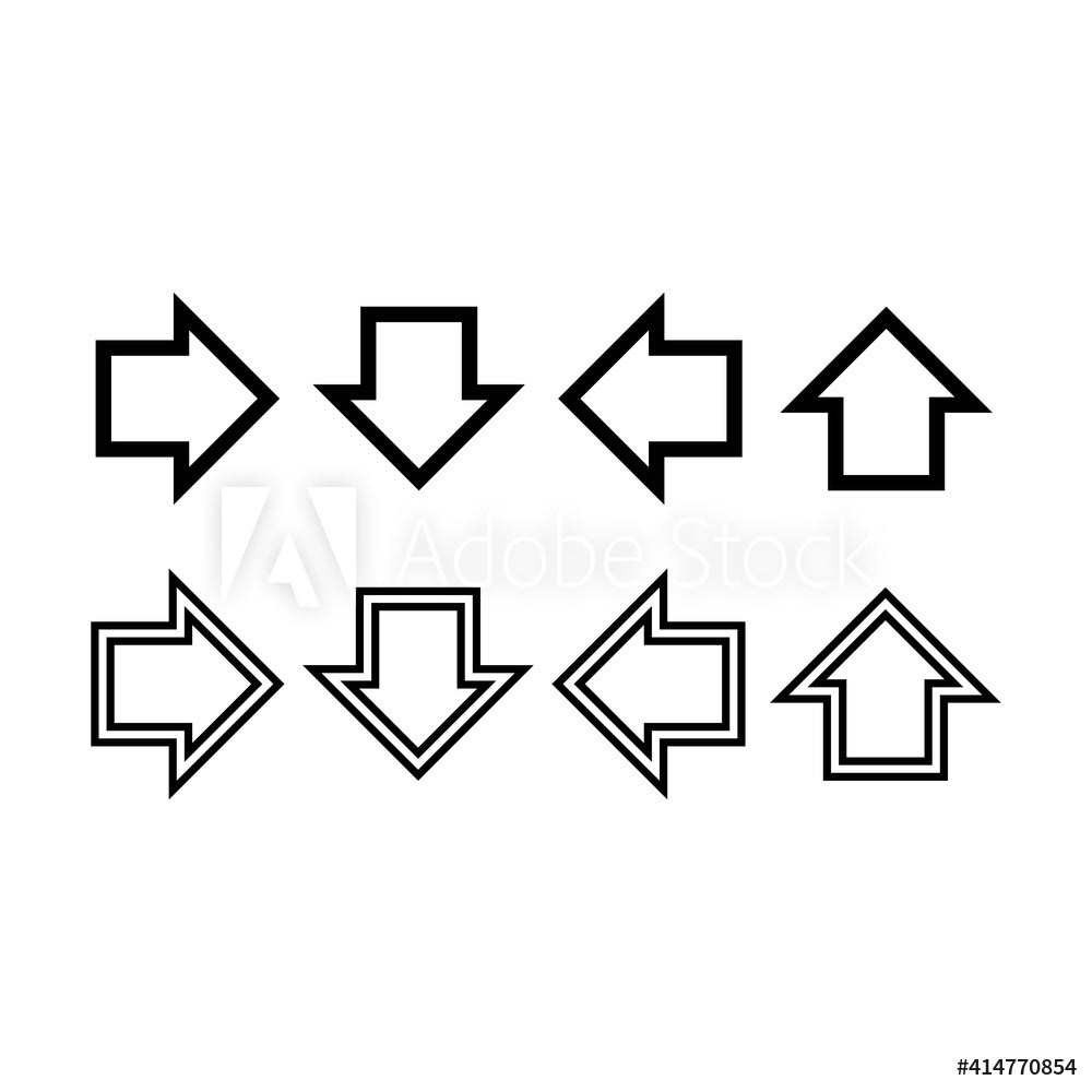 Arrow symbol icon