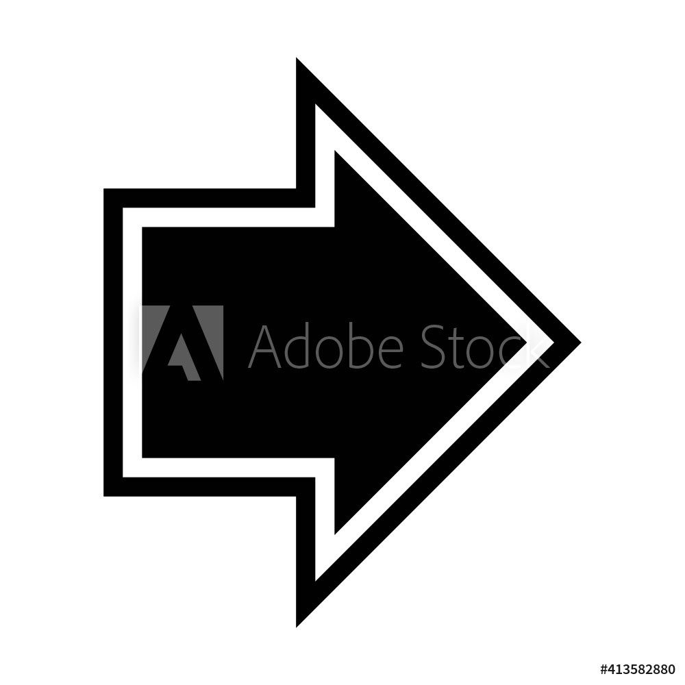 Arrow symbol icon