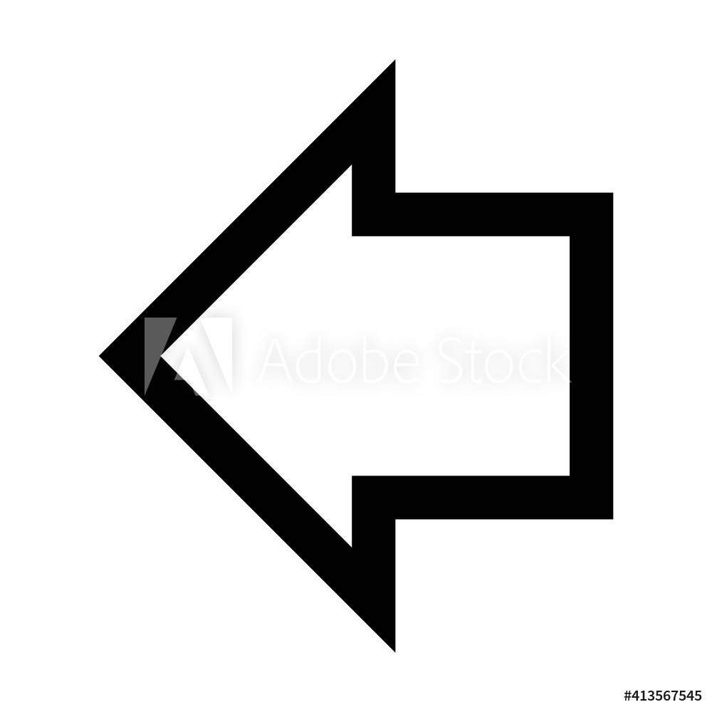 Arrow symbol icon