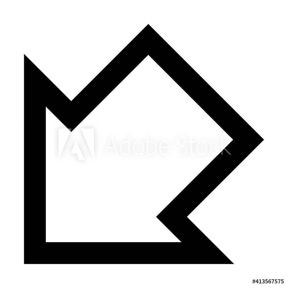 Arrow symbol icon