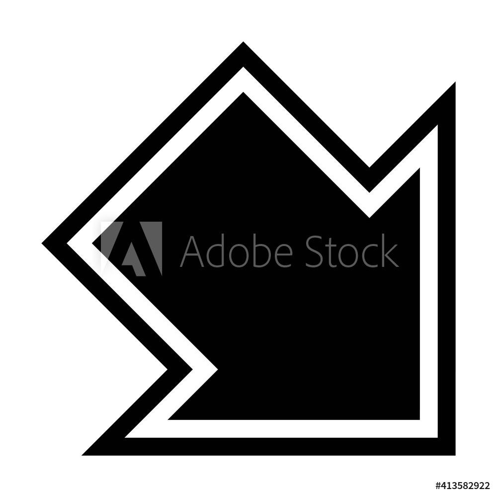Arrow symbol icon