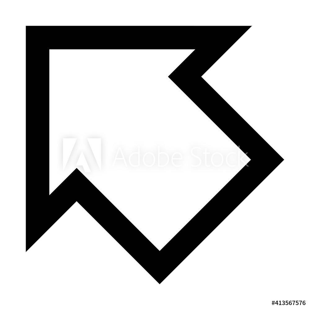 Arrow symbol icon