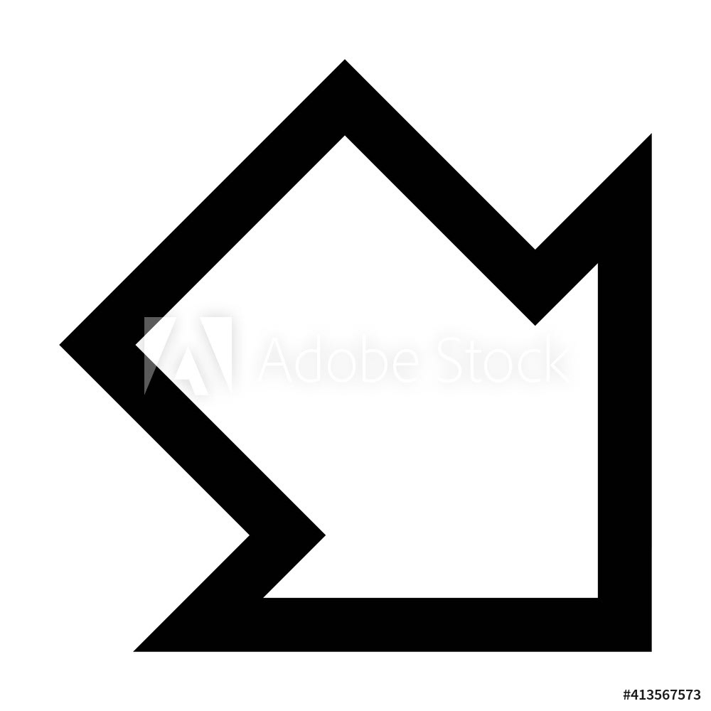 Arrow symbol icon