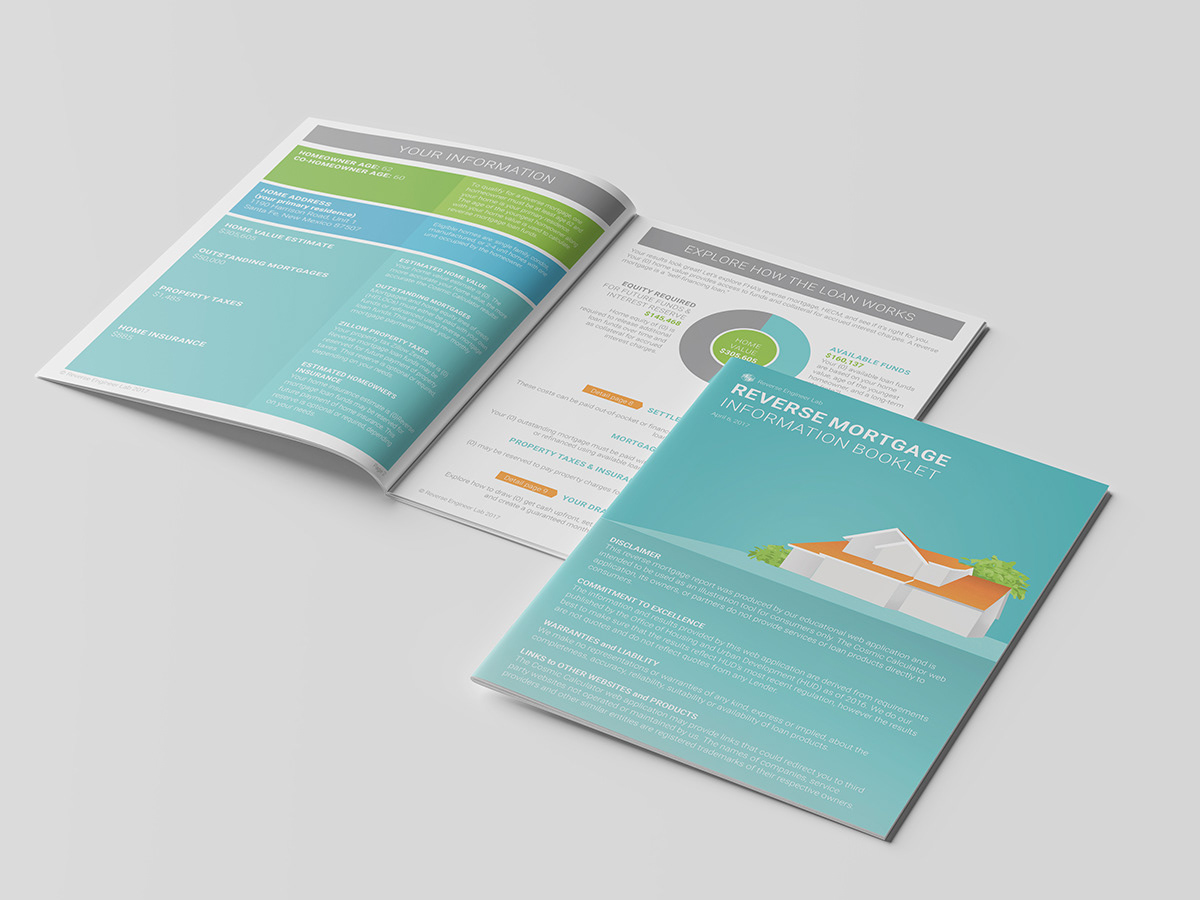 Reverse Mortgage Booklet Design