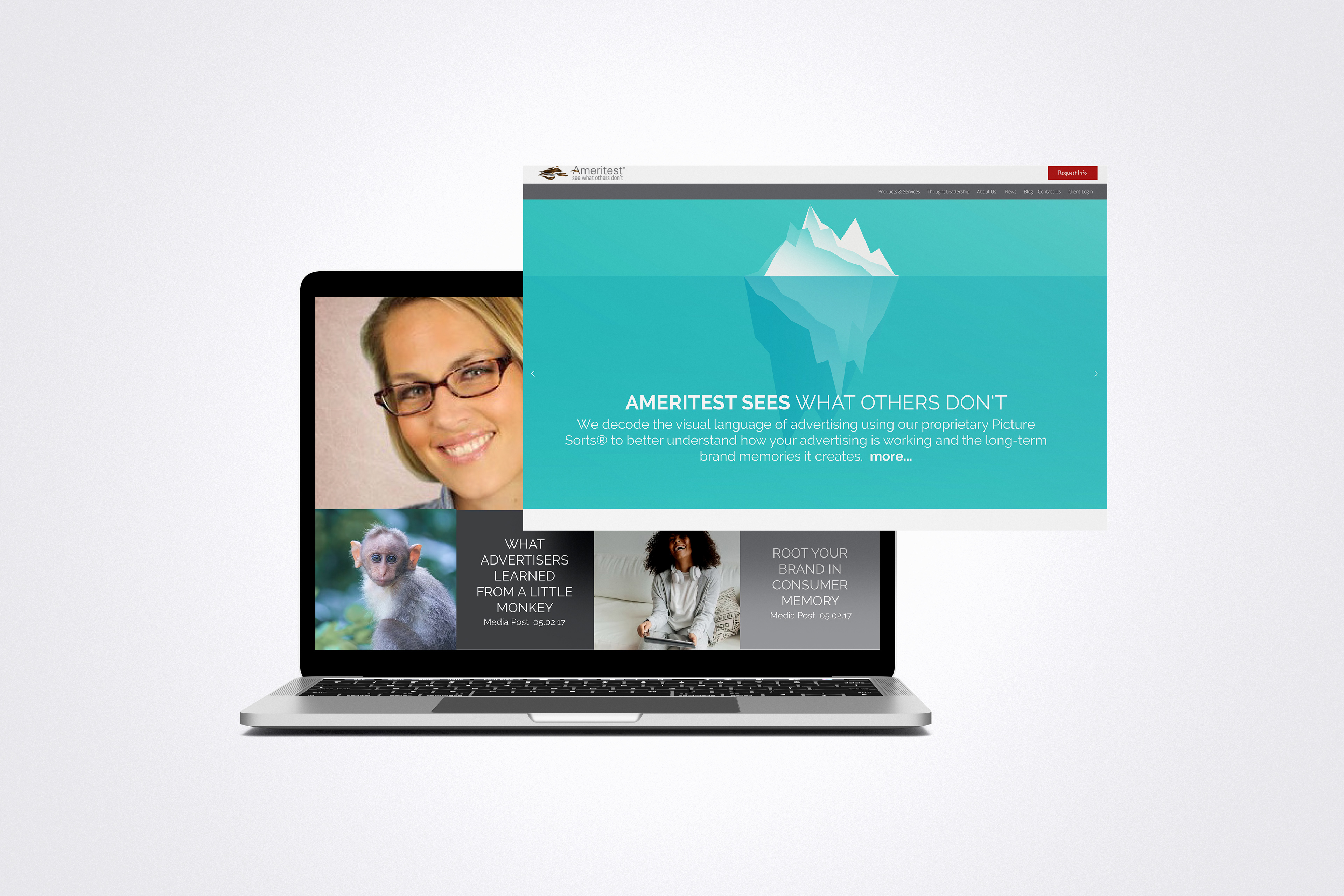 Ameritest Website Design