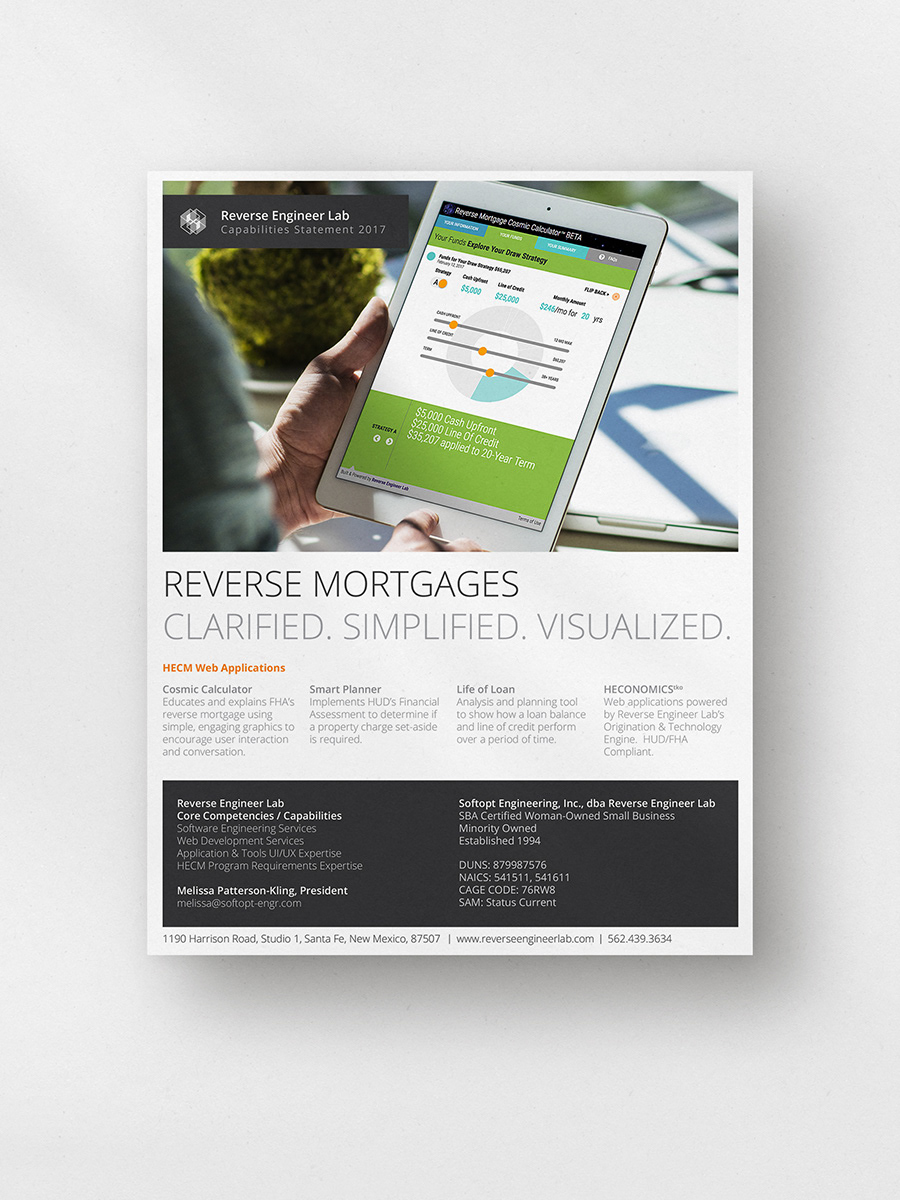 Reverse Mortgage Flyer Design