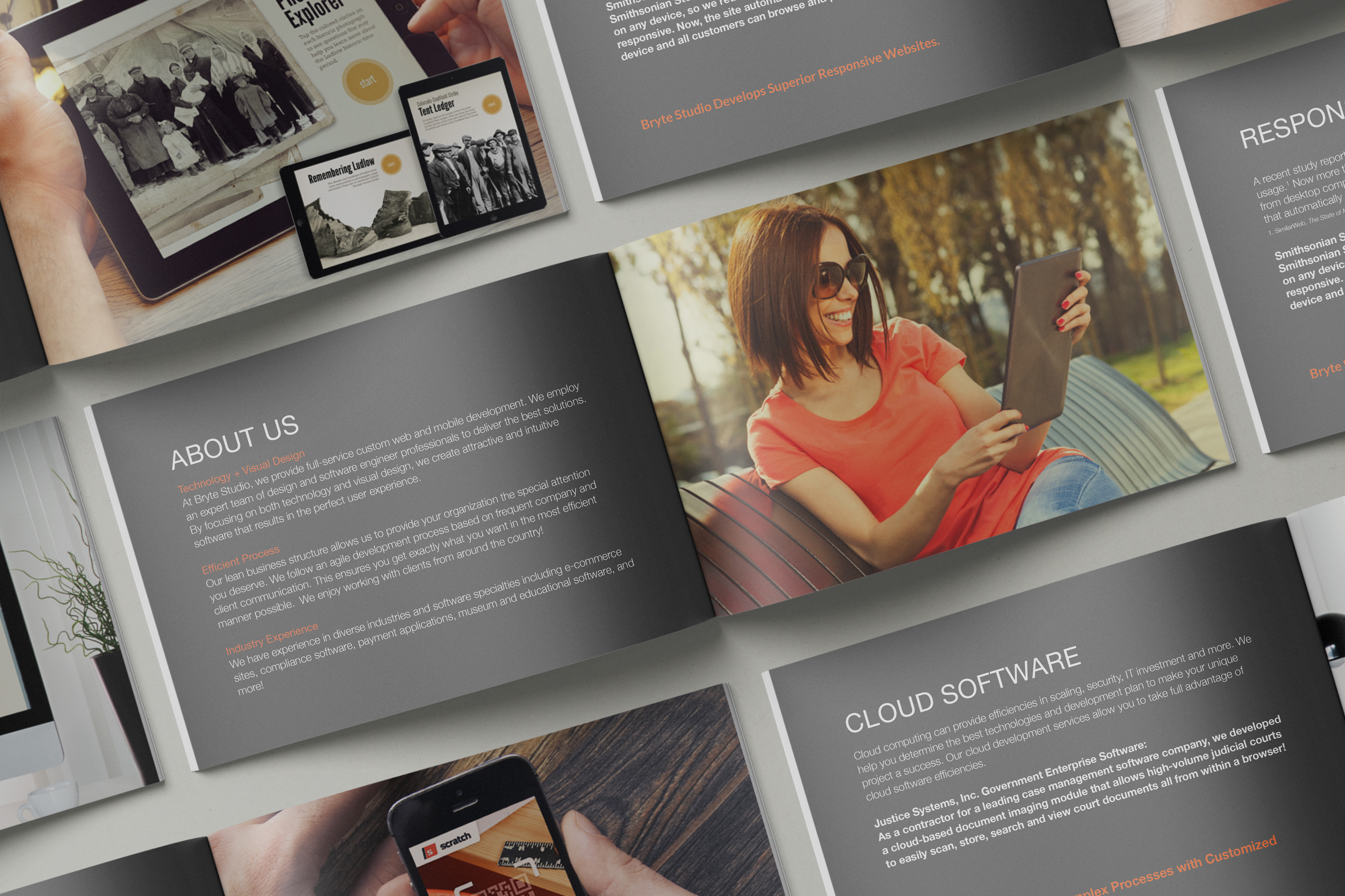 Brochure Design for Bryte Studio