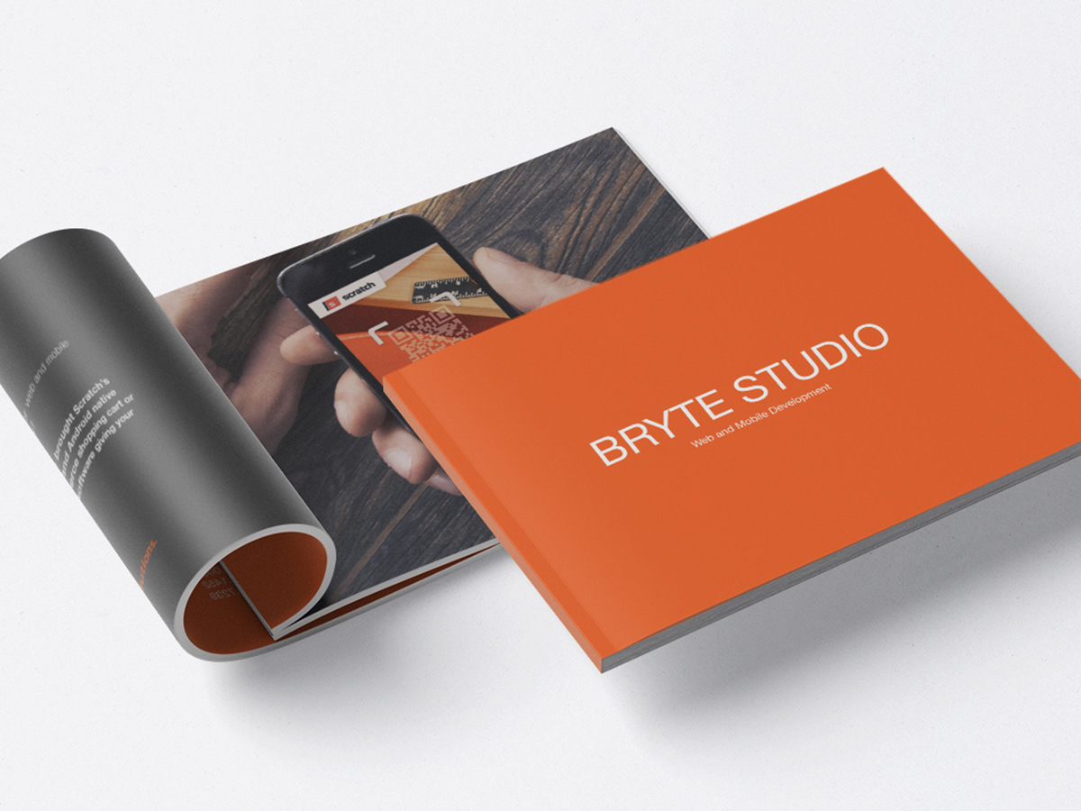 Brochure Design for Bryte Studio