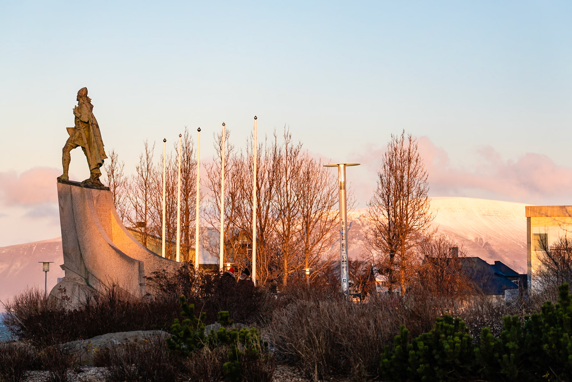 Leifur Eiríksson Statue, Reykjavík, Iceland