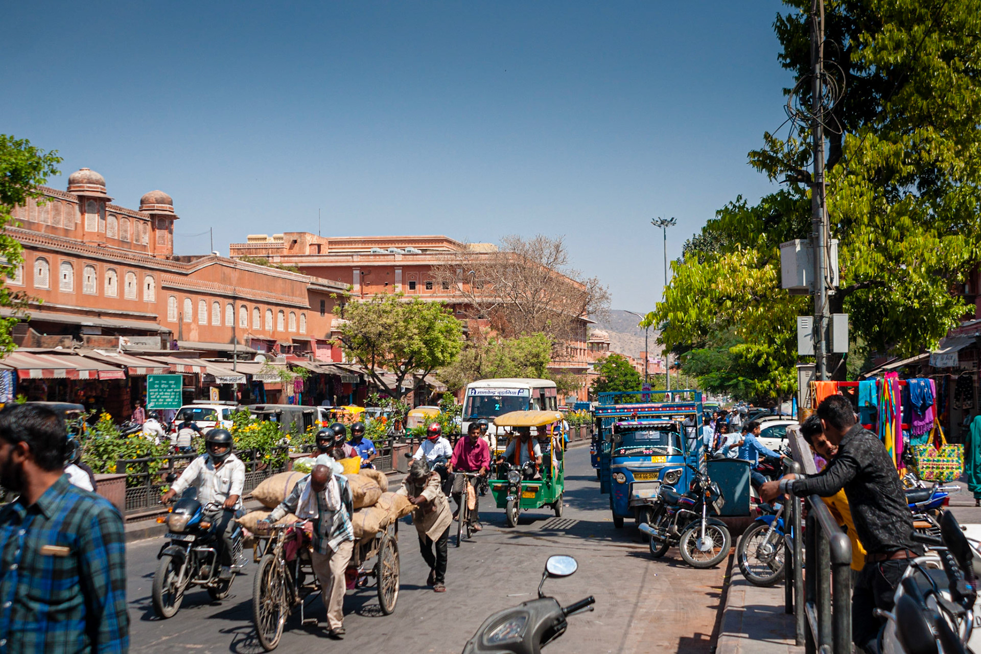 Hawa Mahal - in the Pink City of Jaipur
