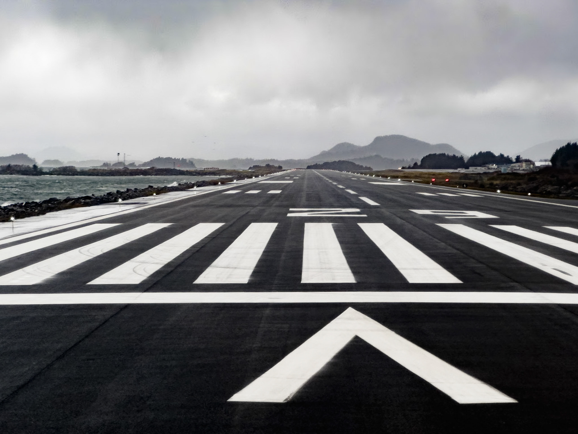 Runway 29 in Sitka, Alaska