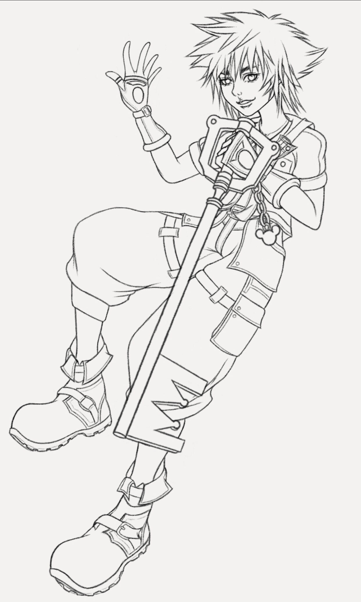 Sora from Kingdom Hearts