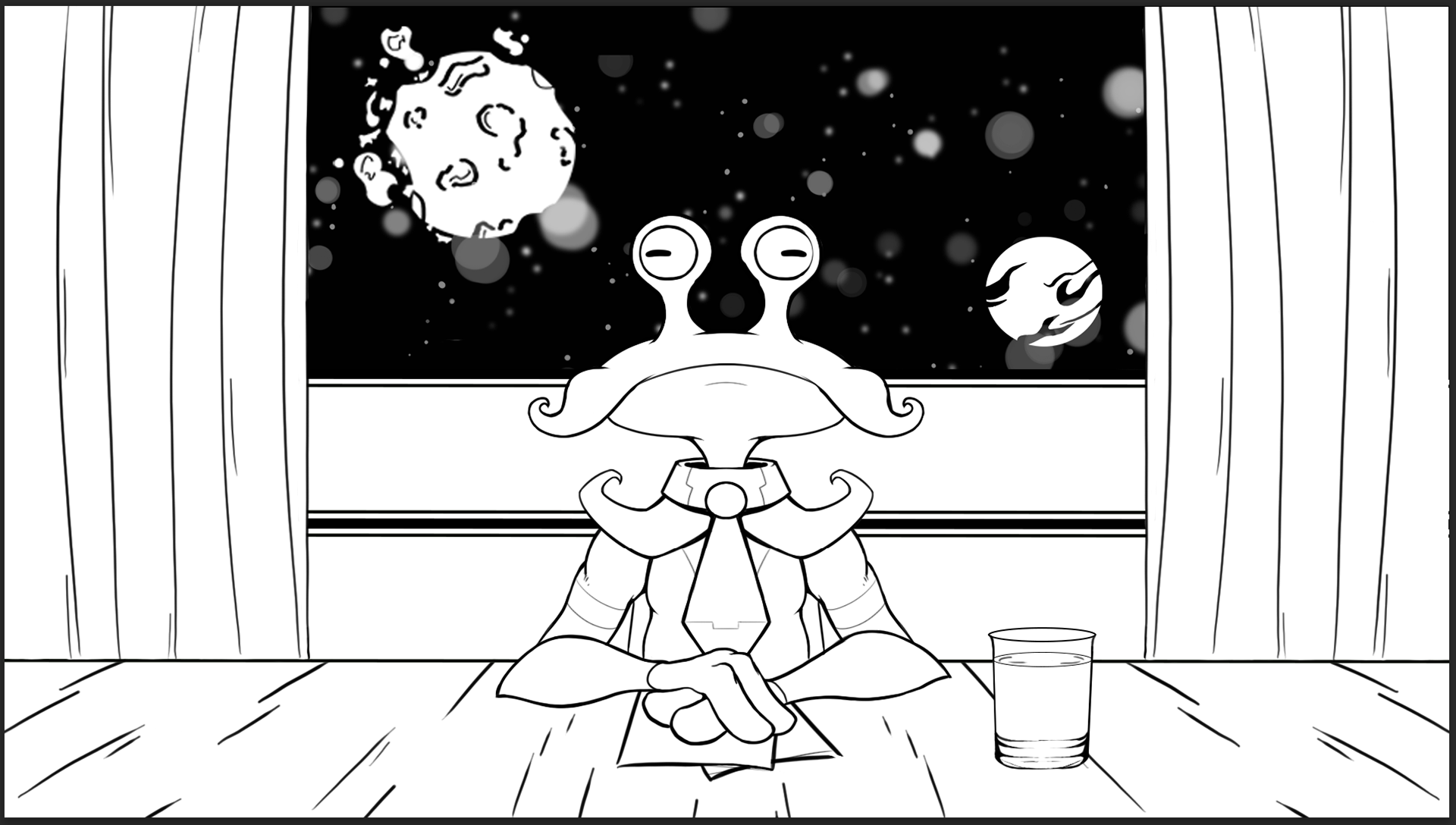 Alien president speech