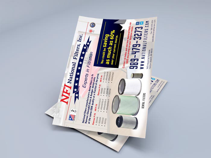 Line card promotion material Facebook