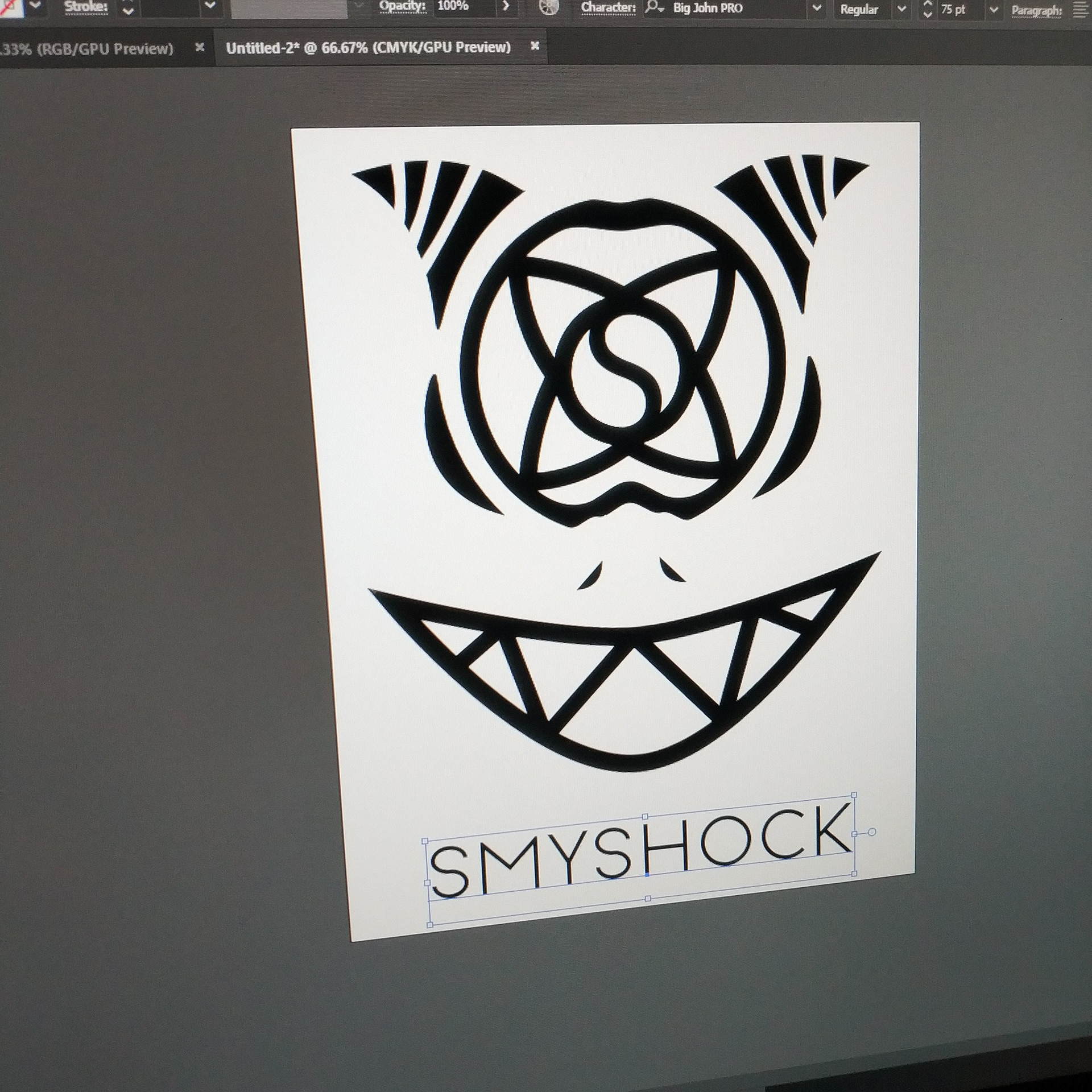 Shirt design mockup