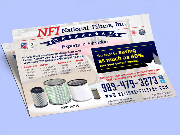 line card promotional material twitter