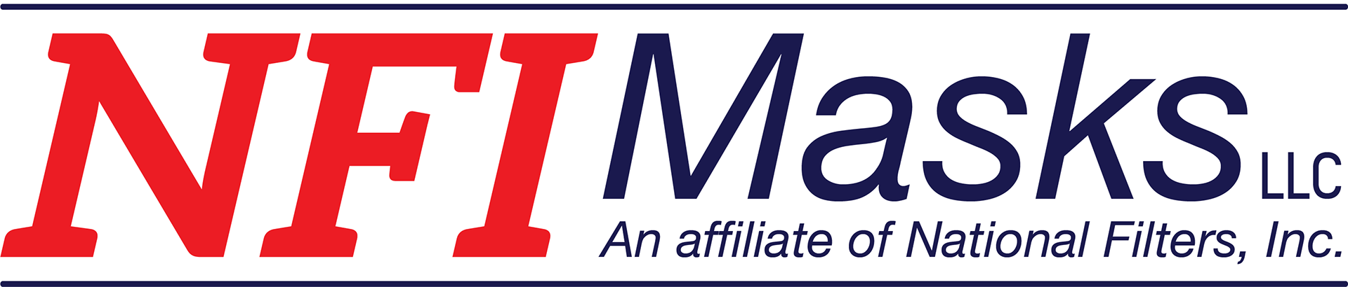 Banner logo for NFI Masks