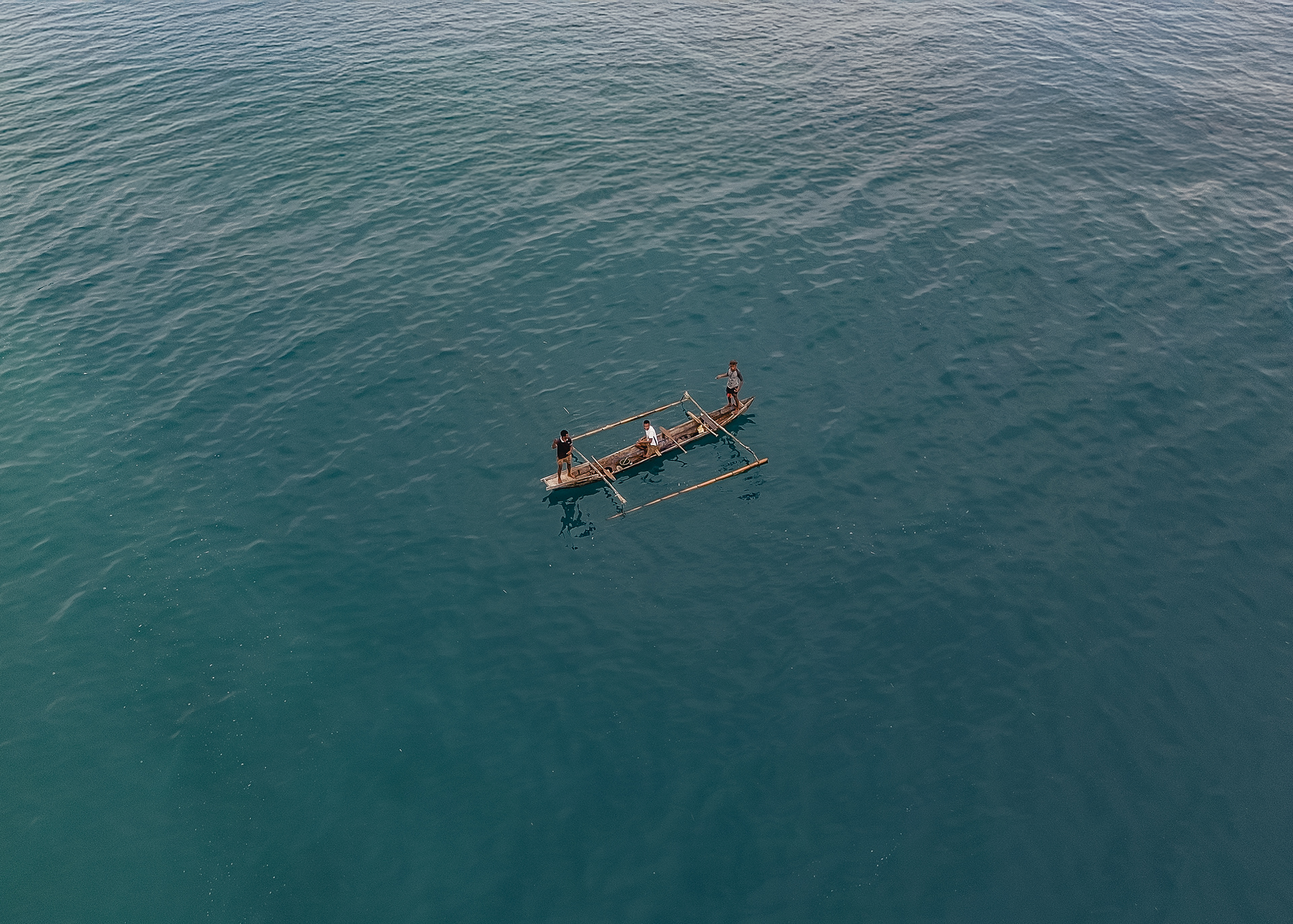 Eighty percent of the catch is for personal consumption, while 20 percent is sold, as there is no established fishmonger industry to connect with the market.
