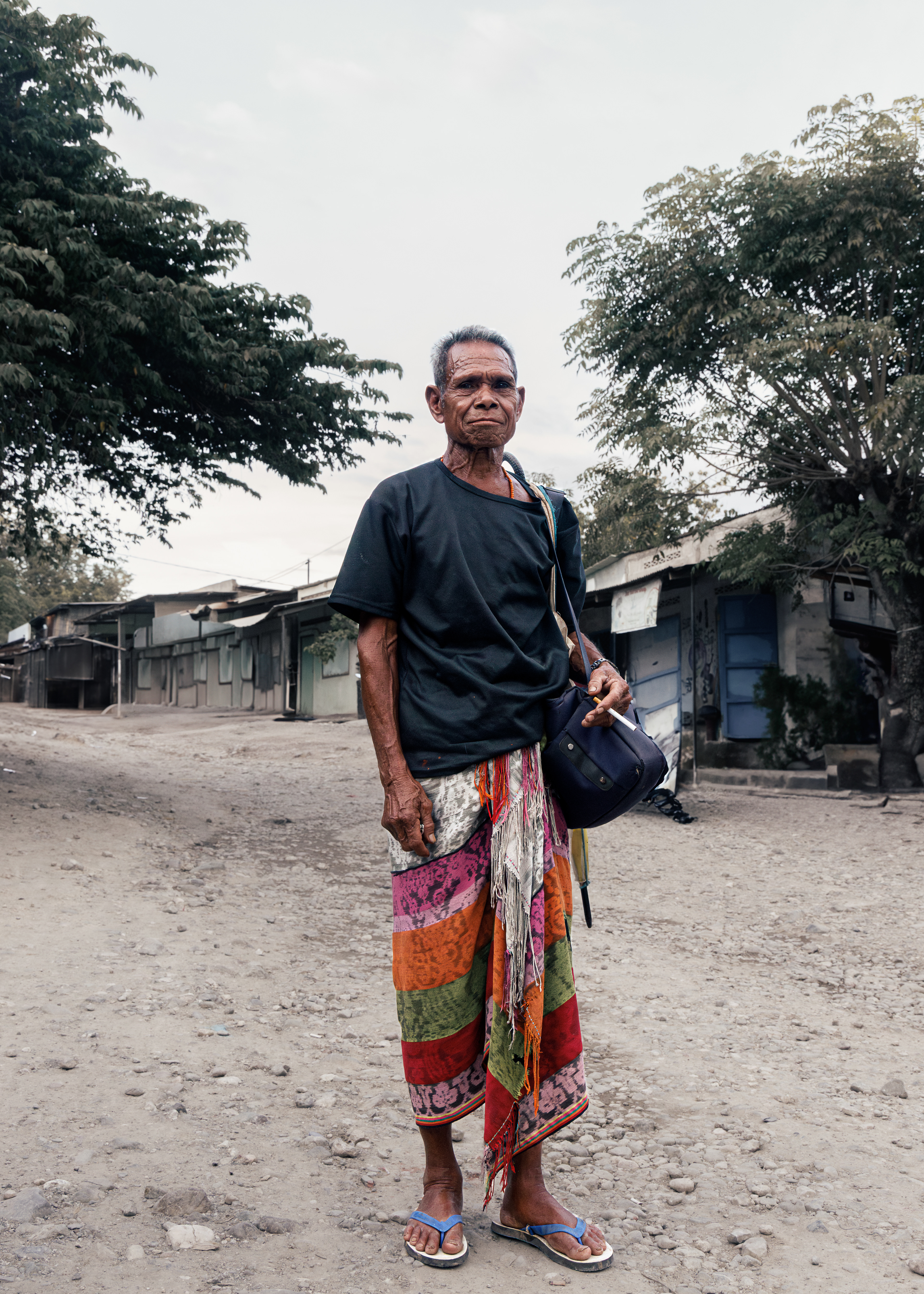 The Atoni people of Oecusse never let go of their traditional garments, proudly wearing them as a symbol of their identity.