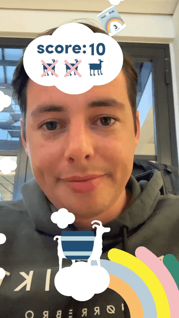 Developed an engaging Instagram game with complete asset and backend design.