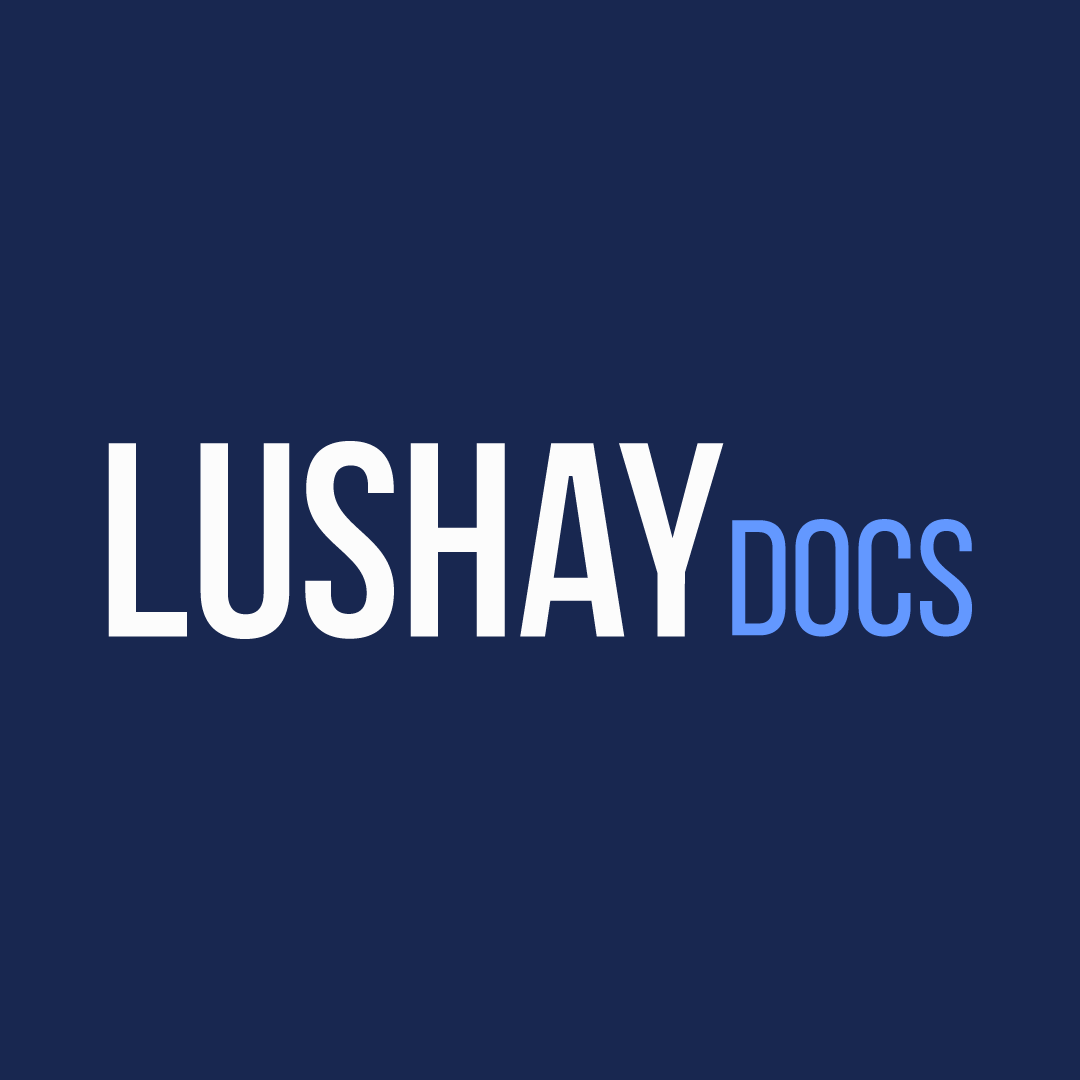 "Delivered an amazing design and a great experience working together, above and beyond expectations, and would love to work together again in the future" - Lushay Docs