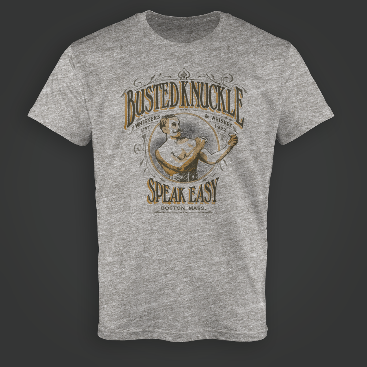 Painted Art on Tee Mockup